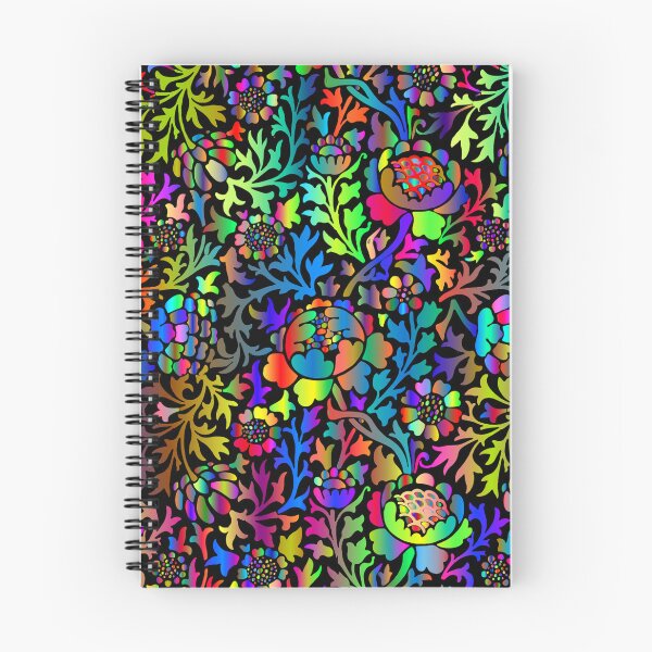 Item preview, Abstract colorful flowers designed and sold by zeljana0504.