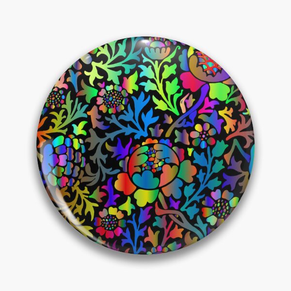 Item preview, Abstract colorful flowers designed and sold by zeljana0504.