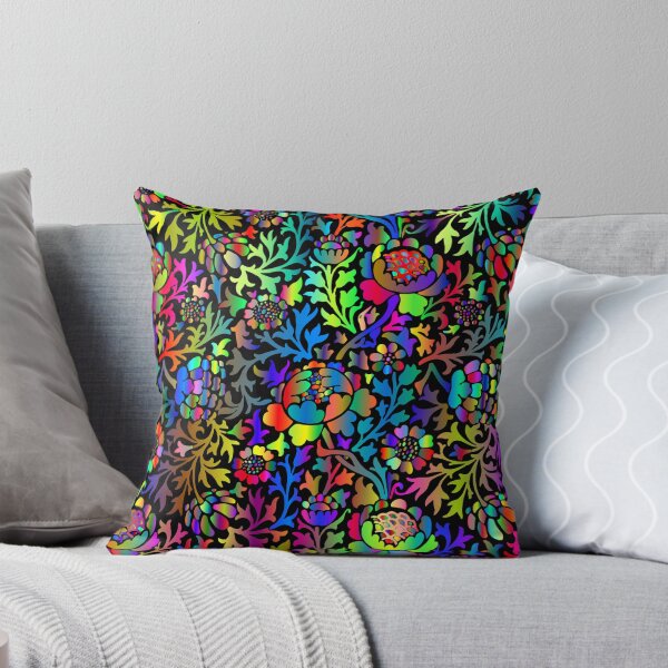 Item preview, Abstract colorful flowers designed and sold by zeljana0504.