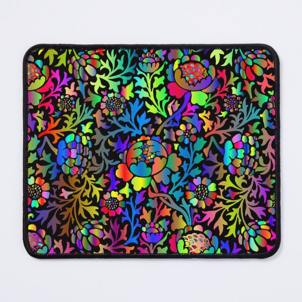 Item preview, Abstract colorful flowers designed and sold by zeljana0504.