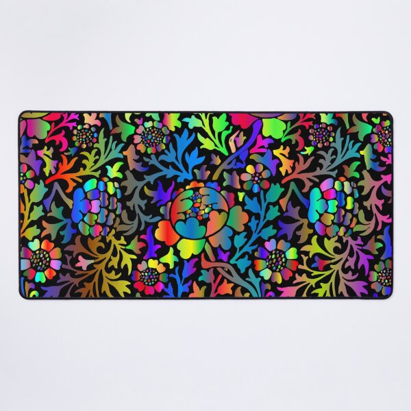 Item preview, Abstract colorful flowers designed and sold by zeljana0504.