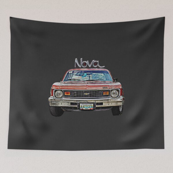 Item preview,  usa car chevy nova 70's designed and sold by ricobarinas.