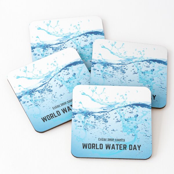 Item preview, World Water Day - Every drop counts designed and sold by aywchen.
