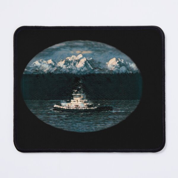 Item preview,  Foss Tugboat in the Puget Sound Skitch Blue MT designed and sold by Jason Mosley.