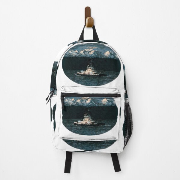 Item preview, Foss Tugboat in the Puget Sound Skitch Blue MT designed and sold by Jason Mosley.
