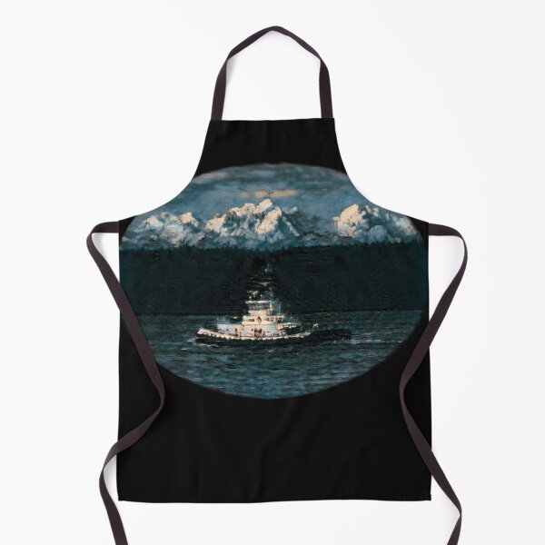 Item preview, Foss Tugboat in the Puget Sound Skitch Blue MT designed and sold by Jason Mosley.
