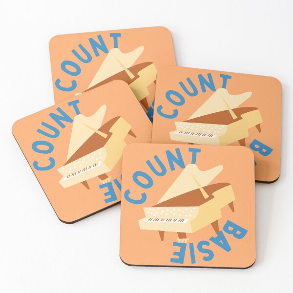 Item preview, Count Basie Piano Icon designed and sold by bebop-stop.