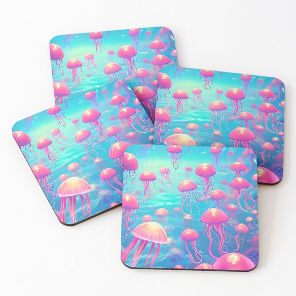 Item preview, Pink Moon Jellyfish designed and sold by purplesensation.