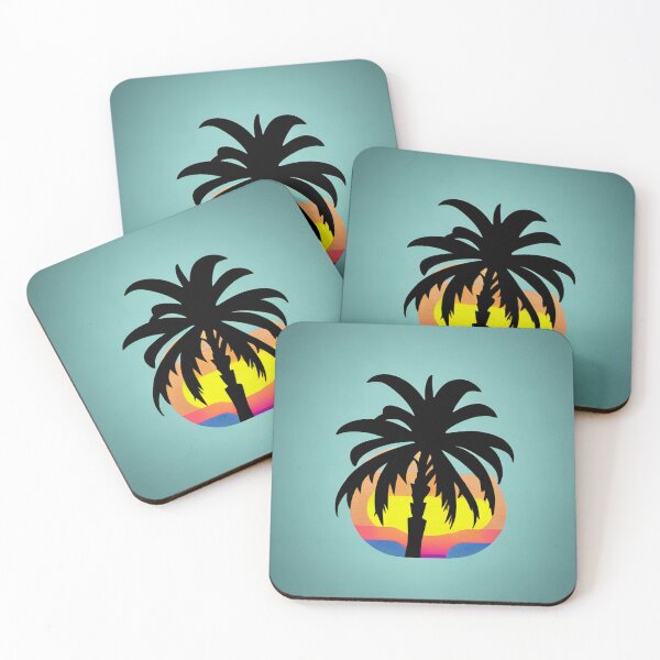 Item preview, Palm Sway Teal Skies designed and sold by JerichoYork.