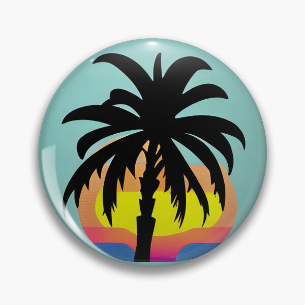 Item preview, Palm Sway Teal Skies designed and sold by JerichoYork.