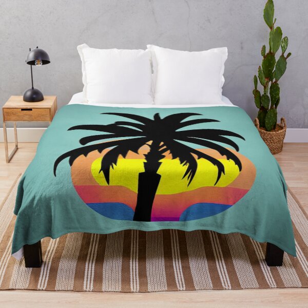 Item preview, Palm Sway Teal Skies designed and sold by JerichoYork.