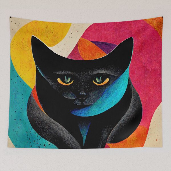 Item preview, Abstract Cat designed and sold by Texterns.