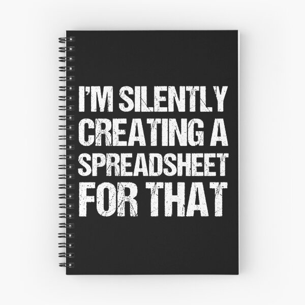 Item preview, I'm Silently Creating A Spreadsheet For That, Funny Accountant designed and sold by TheBestArt2022.
