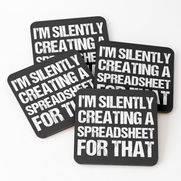 Item preview, I'm Silently Creating A Spreadsheet For That, Funny Accountant designed and sold by TheBestArt2022.