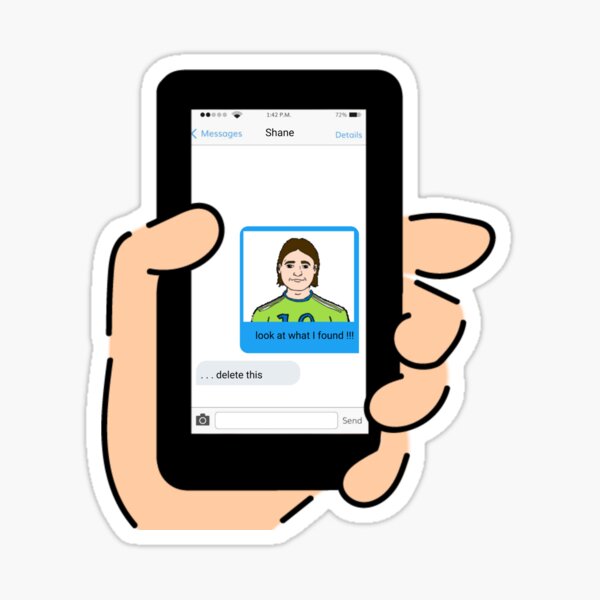 The Farmer texts Shane Sticker