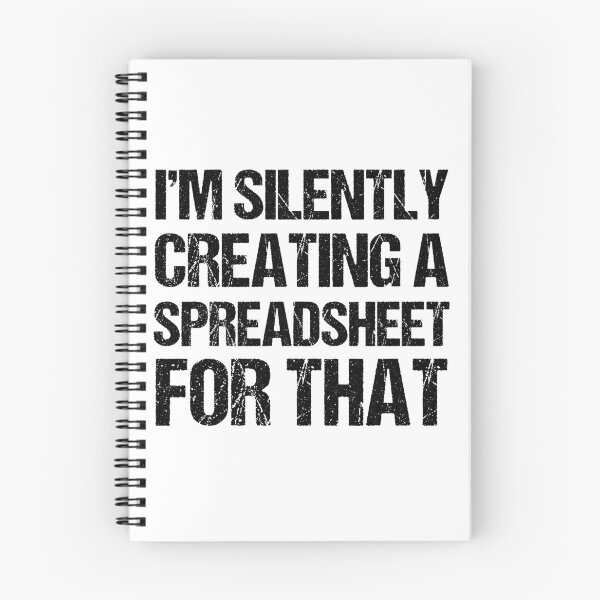 Item preview, I'm Silently Creating A Spreadsheet For That, Funny Accountant designed and sold by TheBestArt2022.