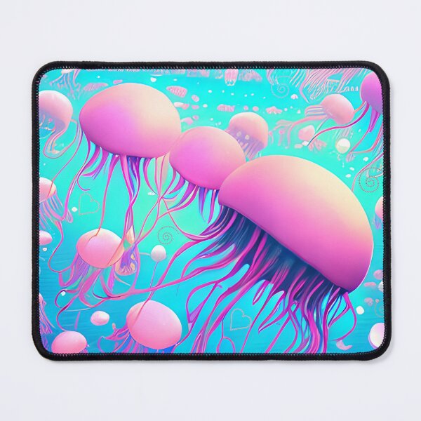 Item preview, Moon Jellyfish Pink designed and sold by purplesensation.