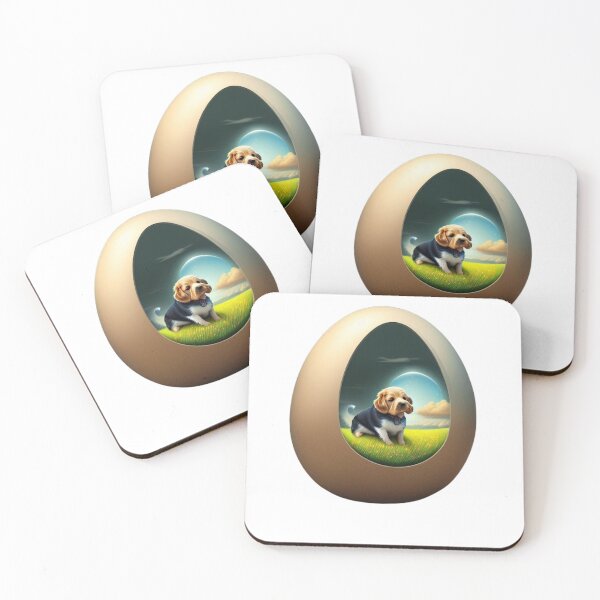 Item preview, Dog in the Egg designed and sold by GameThisGame.
