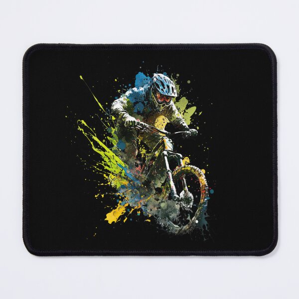 Item preview, Ride with Style: Shop our Downhill Mountain Biker Print Collection for Apparel and Homeware designed and sold by ThePurpleMelon.