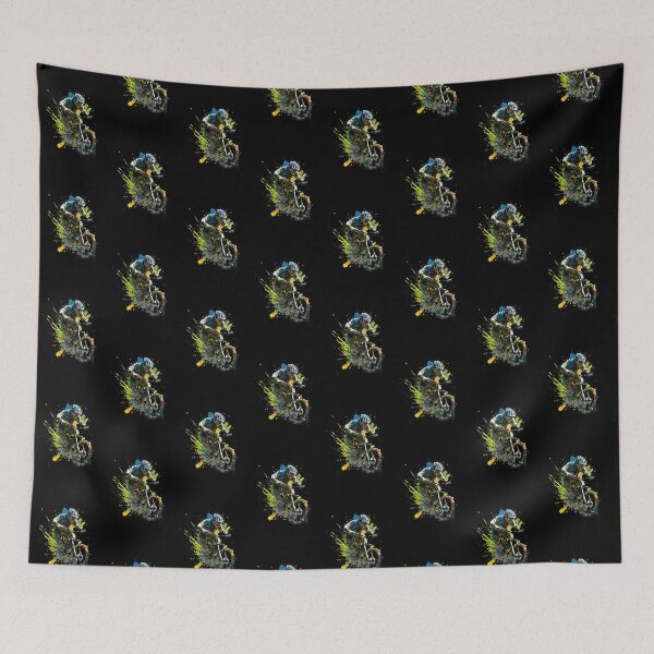 Item preview, Ride with Style: Shop our Downhill Mountain Biker Print Collection for Apparel and Homeware designed and sold by ThePurpleMelon.
