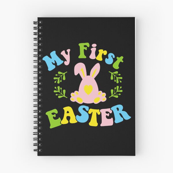 Item preview, My first Easter day| my 1st Easter Day| Easter Egg with ears in groove retro style designed and sold by Createya.