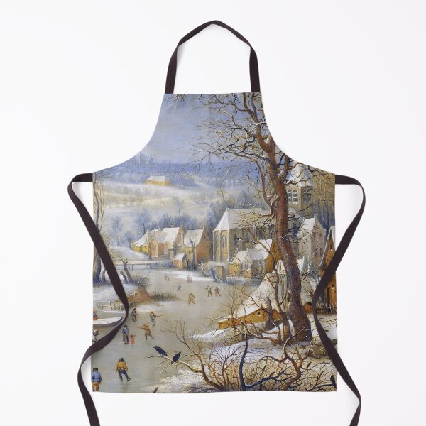 Item preview, Pieter Bruegel The Elder - Winter Landscape with Bird Trap designed and sold by TwistedCity.