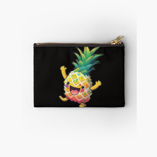 Item preview, Cute Happy Kawaii Dancing Pineapple designed and sold by RosaleesPaperie.