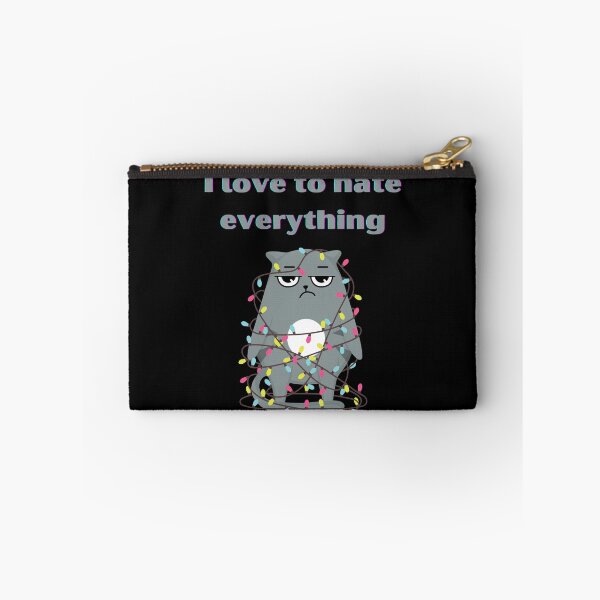 Item preview, Love to hate everything funny cat gifts designed and sold by VectorPower.