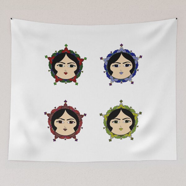 Item preview, Persian girl - Persian (iranian) art stickers pack designed and sold by Persian Pride Official.