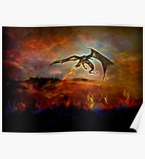 Dracarys - Burn them all! Poster