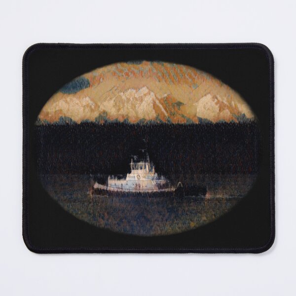 Item preview, Foss Tugboat in the Puget Sound Skitch Orange MT designed and sold by Jason Mosley.