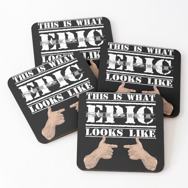 Item preview, This is what short & EPIC looks like- with hands pointing at self- dark  designed and sold by -short- & EPIC shop.