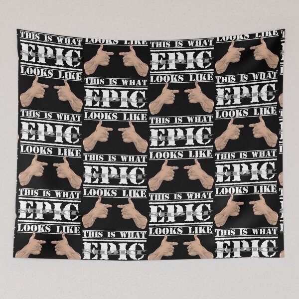 Item preview, This is what short & EPIC looks like- with hands pointing at self- dark  designed and sold by -short- & EPIC shop.