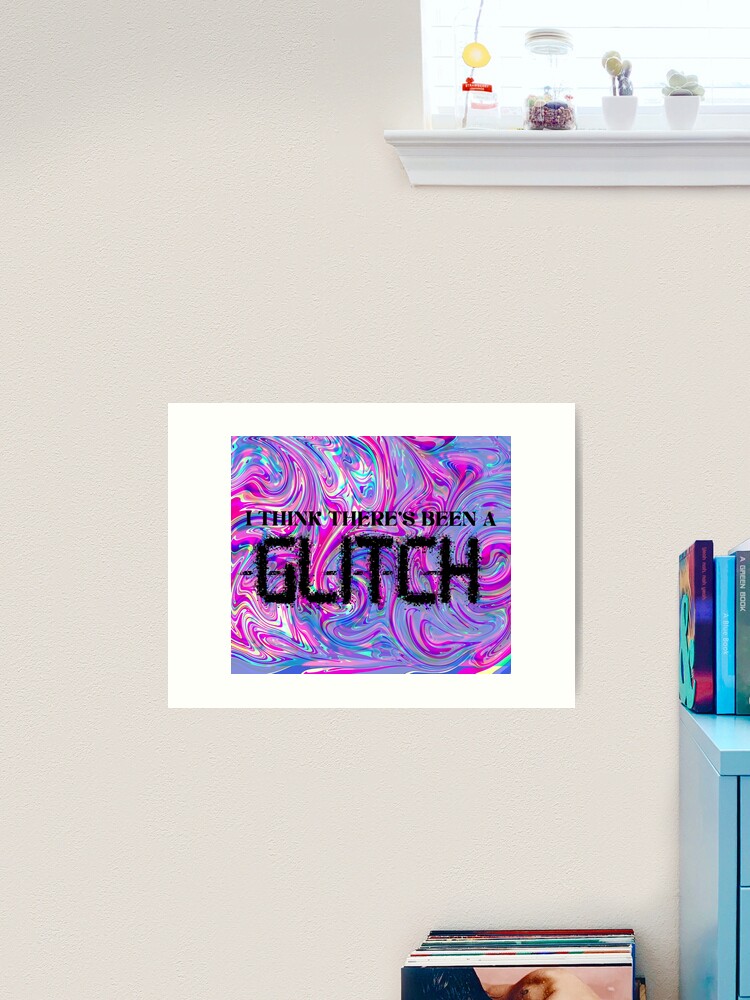 Taylor Swift Print Glitch Digital Download I Think 