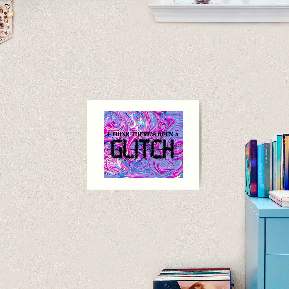 taylor swift glitch, an art print by Kait - INPRNT