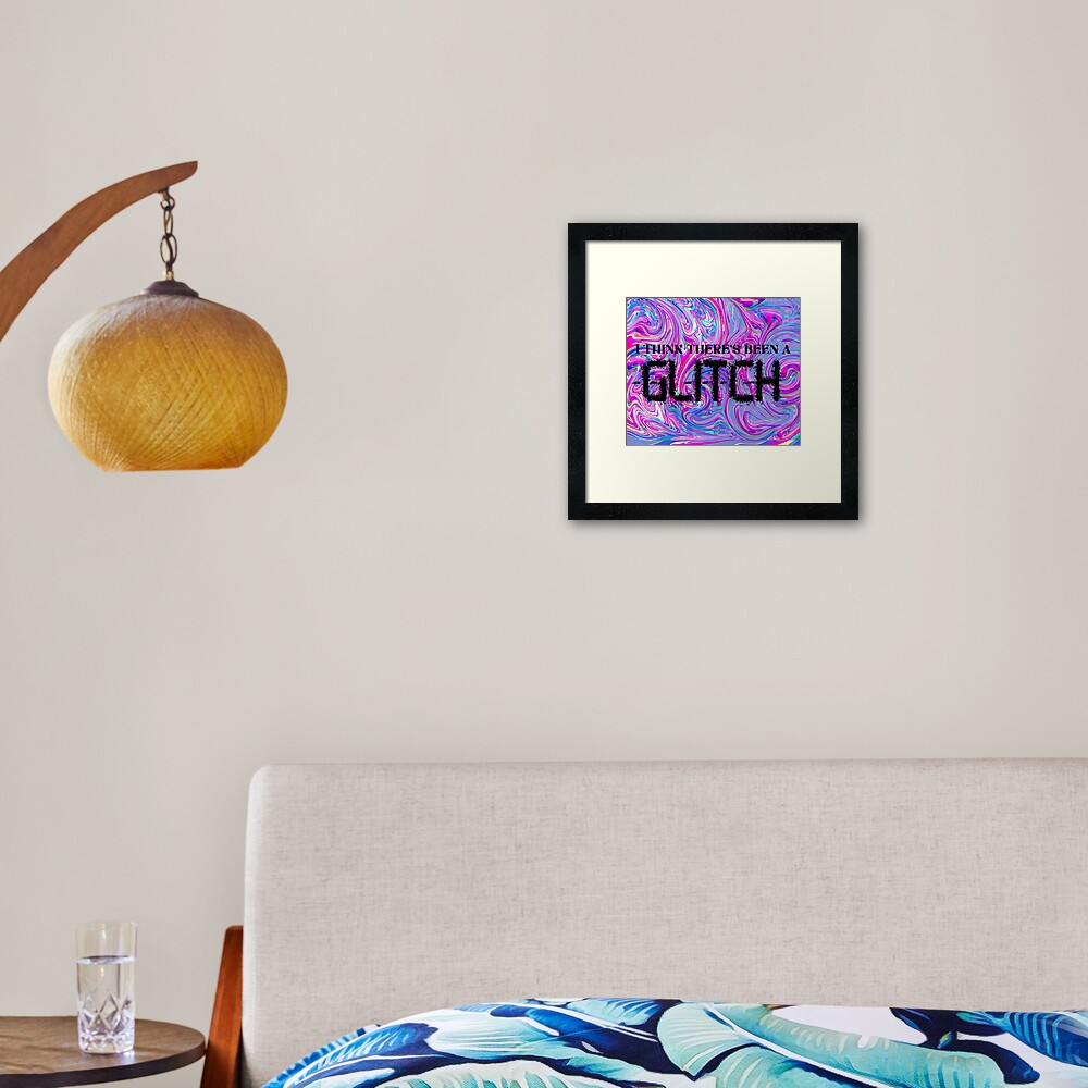 Glitch Lyric Art Midnights Taylor Swift Full Color Poster for