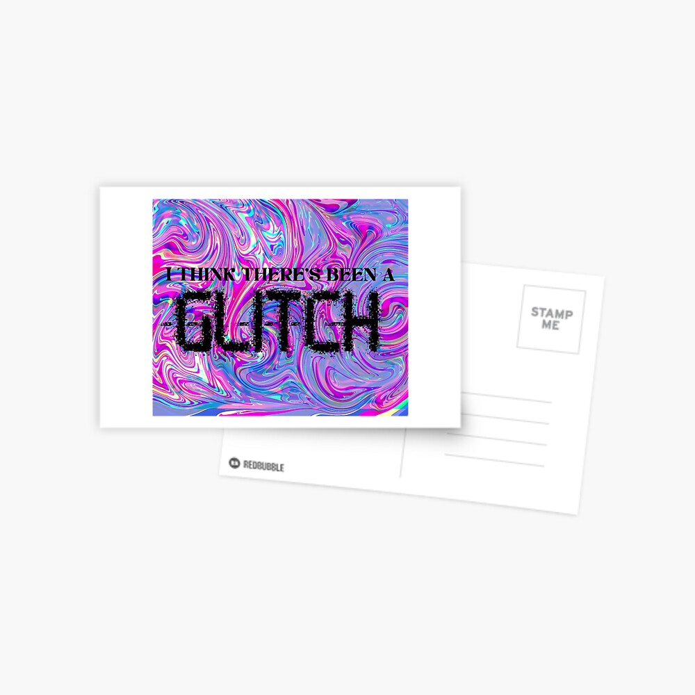 Glitch Lyric Art Midnights Taylor Swift Full Color Poster for