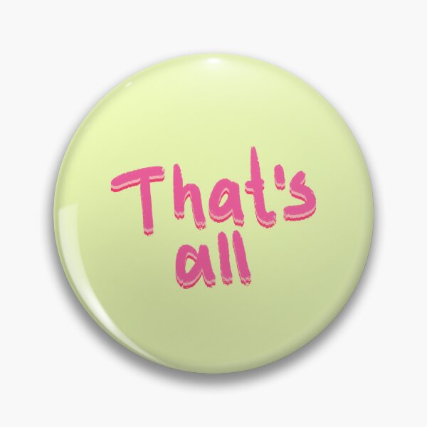 Item preview, Thats all designed and sold by pinkyfish1010.