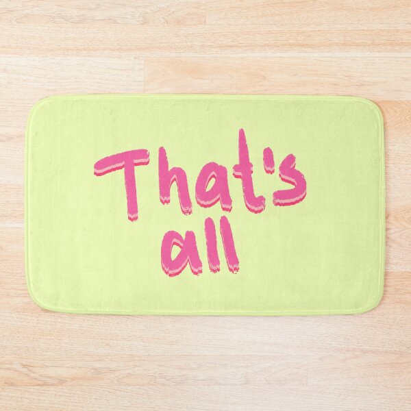 Item preview, Thats all designed and sold by pinkyfish1010.