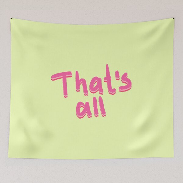 Item preview, Thats all designed and sold by pinkyfish1010.