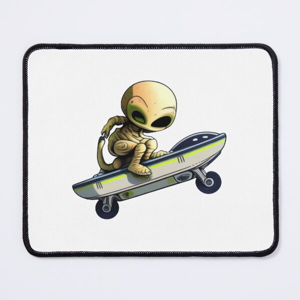 Item preview, Spaceship Cosmos - Skateboarding Alien designed and sold by BobilandStore.