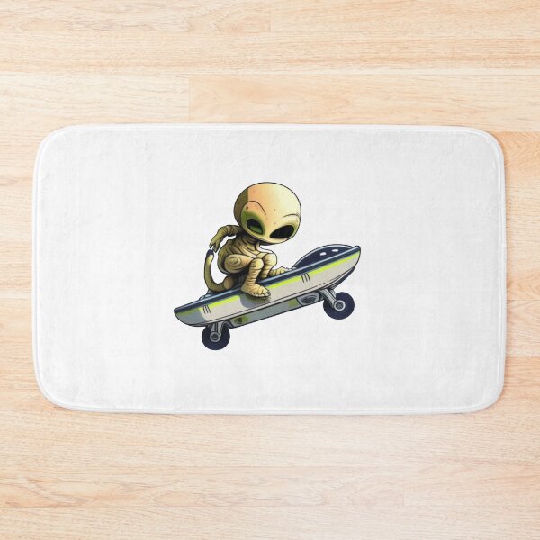Item preview, Spaceship Cosmos - Skateboarding Alien designed and sold by BobilandStore.
