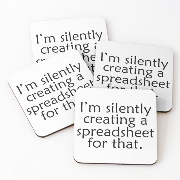 Item preview, I'm Silently Creating A Spreadsheet For That, Funny Accountant designed and sold by TheBestArt2022.
