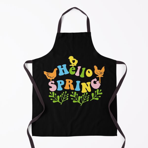 Item preview, Hello Spring| Easter design with chicken and hen in groove retro style designed and sold by Createya.