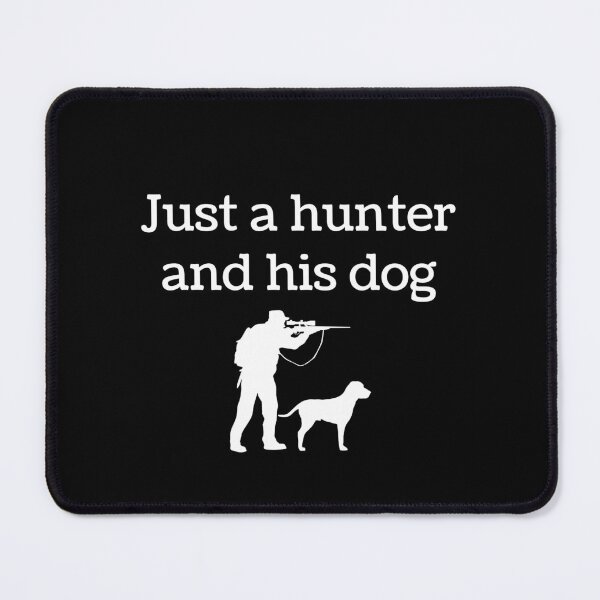 Item preview, Just a hunter and his dog designed and sold by StraightArchery.