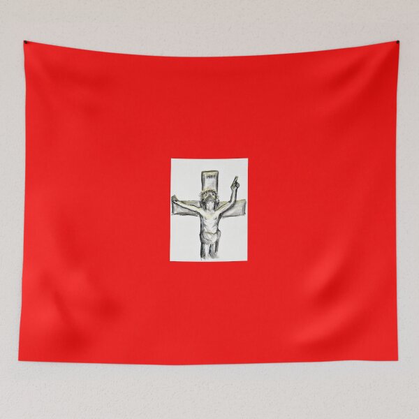 Item preview, Easter Jesus Cross Watercolor designed and sold by janianna.