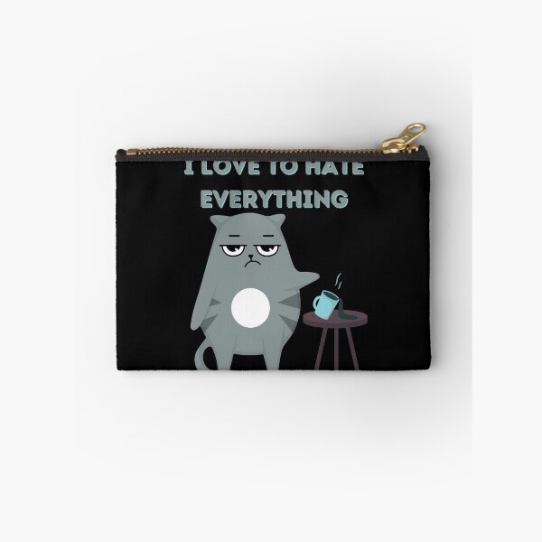 Item preview, Love to hate everything funny cat gifts 3 designed and sold by VectorPower.