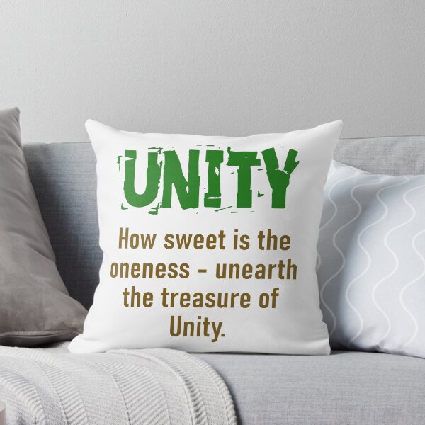 Item preview, How Sweet Is The Oneness - Unity Quote designed and sold by CrankyOldDude.