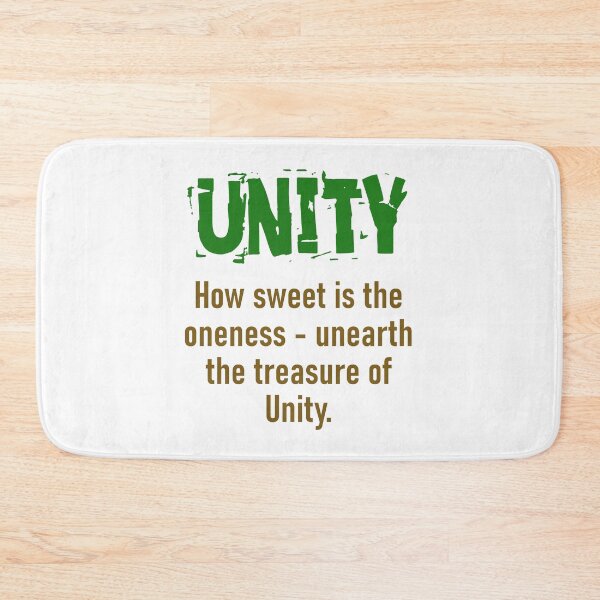 Item preview, How Sweet Is The Oneness - Unity Quote designed and sold by CrankyOldDude.