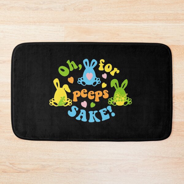 Item preview, Oh, for Peeps SAKE| Easter design with bunny in groove retro style designed and sold by Createya.